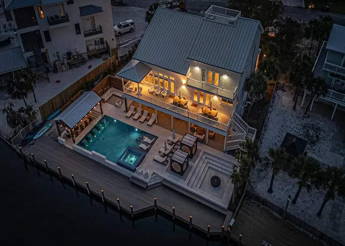 Phenomenal Lux Oceanfront House With Heated Pool & Hot Tub, Firepit, Private Dock And Very Close 2